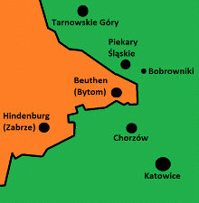 Granica polsko-niemiecka na Śląsku w 1939