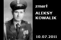 10.07.2011 zmarł Aleksy Kowalik