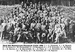 Zbiorowa fotografia matematyków polskich, Lwów 1930