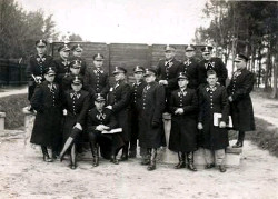 Na strzelnicy w szkole policyjnej w Mostach Wielkich