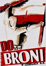 Do Broni w szeregach AK - plakat