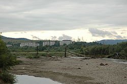 Widok na Stary Sambor i Dniestr