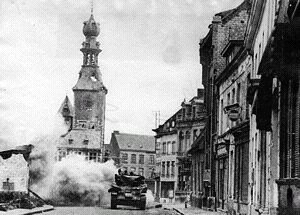 Walki uliczne w Tielt
