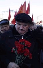 Lider rosyjskich komunistów Giennadij Ziuganow, fot. AFP