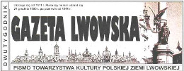 winieta Gazety Lwowskiej